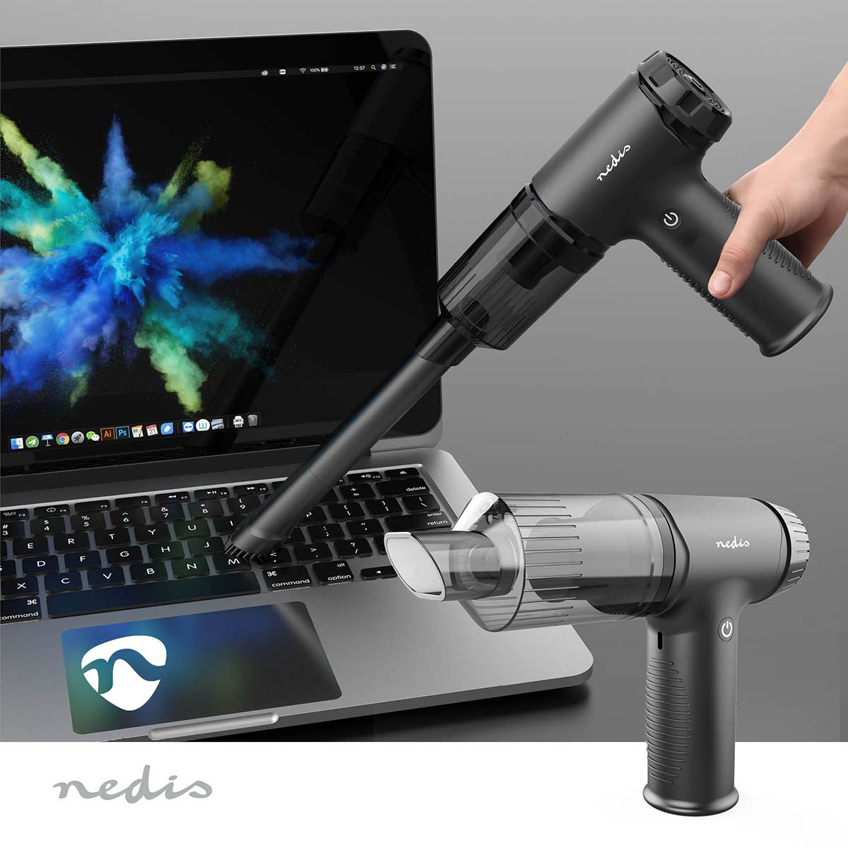 Nedis Rikkaimuri | 90 w | Kuiva / Märkä | Li-Ion