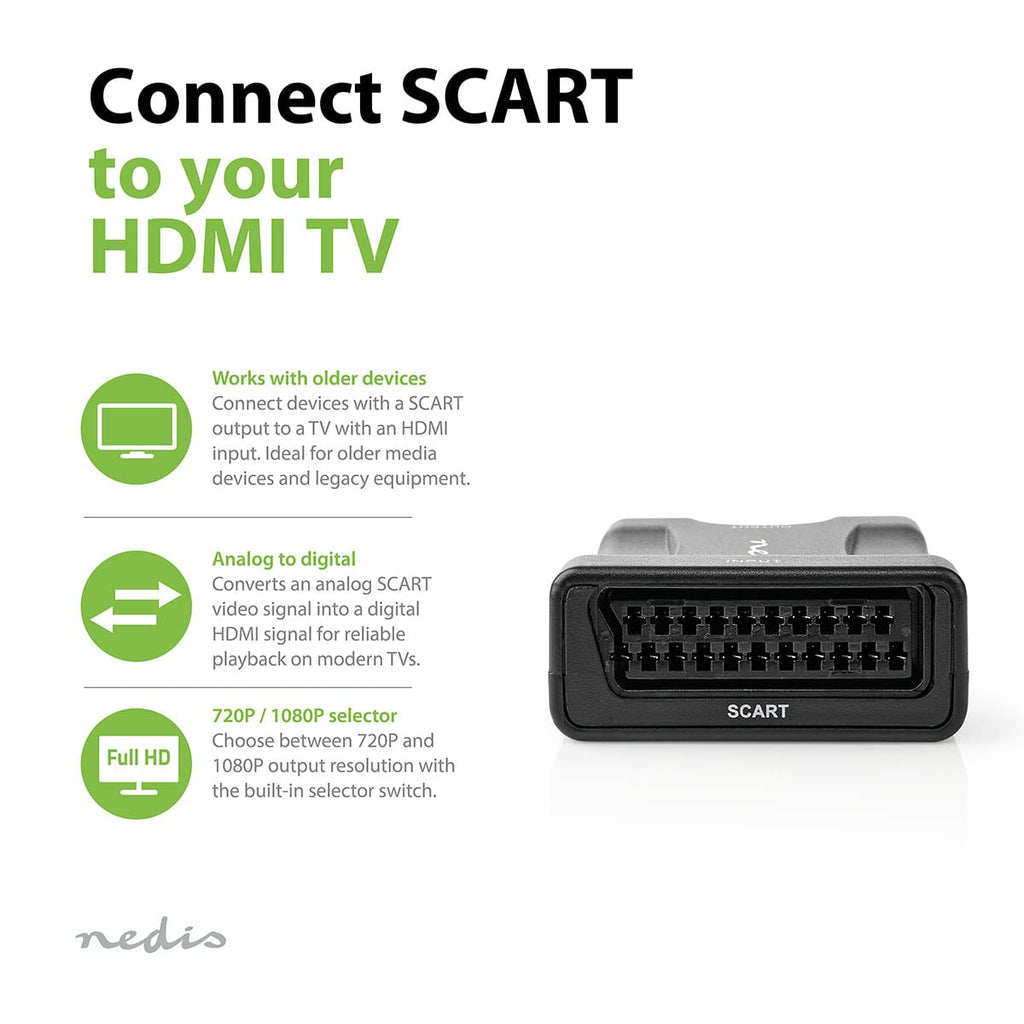 Nedis HDMI ™ Muunnin | scart  -> HDMI™