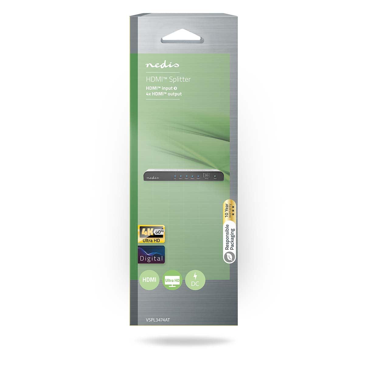Nedis HDMI Jakaja 4-Porttinen