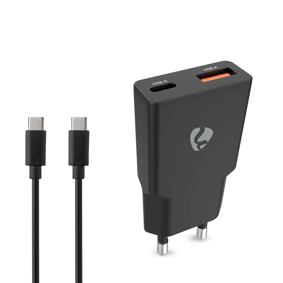 Nedis Seinälaturi | 20 w | usb-a / usb-c™ | 1.50 m