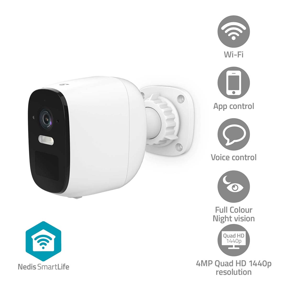 Nedis SmartLife Ulkokamera WiFi