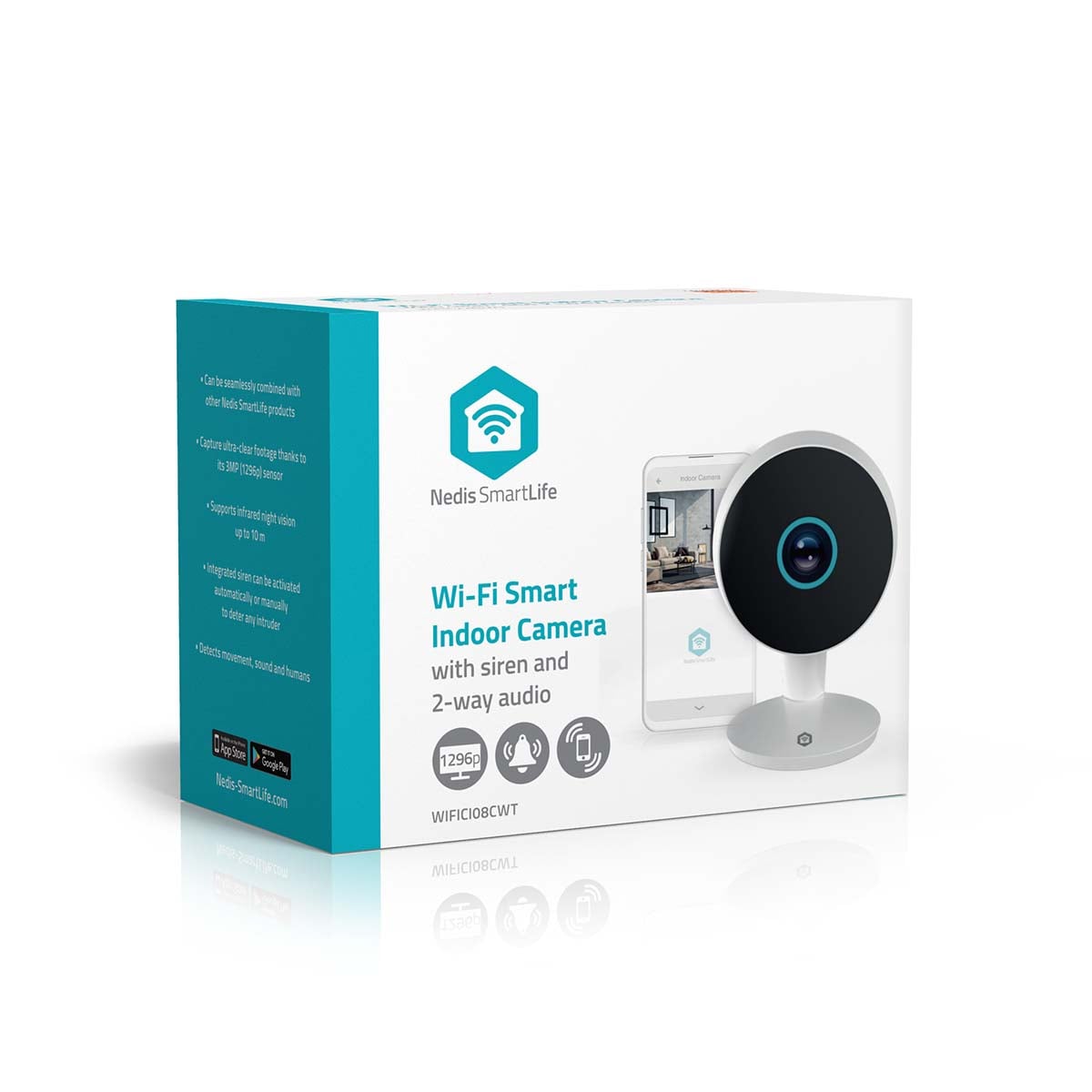 Nedis SmartLife Sisäkamera Wi-Fi | 3MP