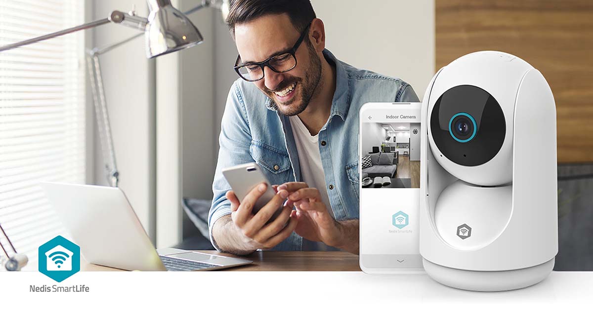 Nedis SmartLife Sisäkamera Wi-Fi | 3MP | ptz