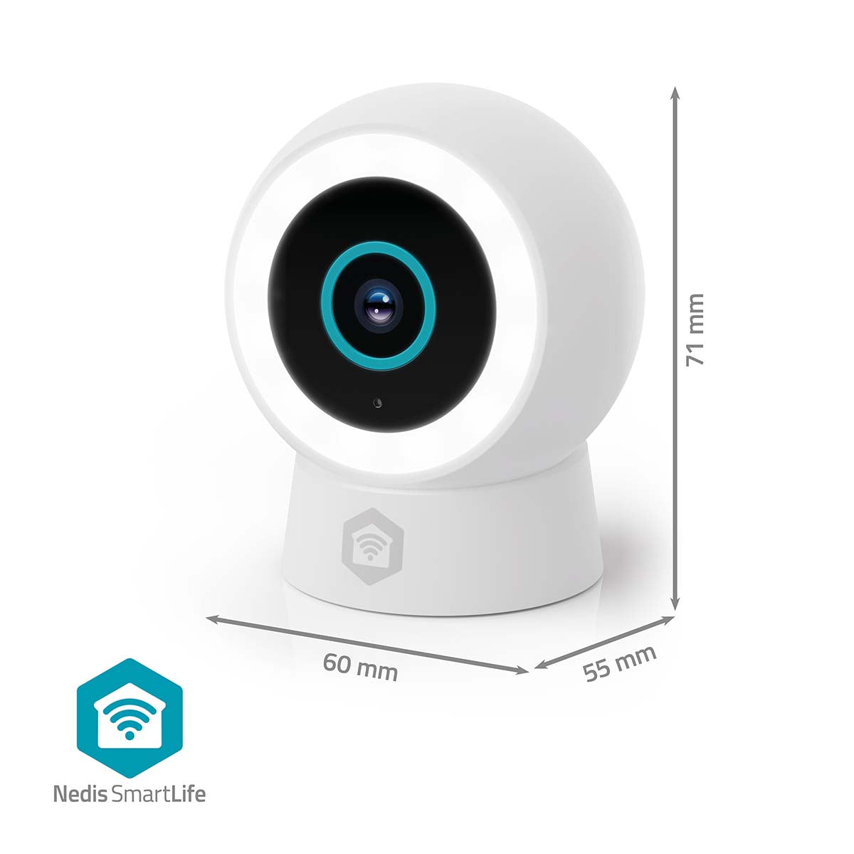 Nedis SmartLife Ulkokamera | Wi-Fi | 3MP | IP65