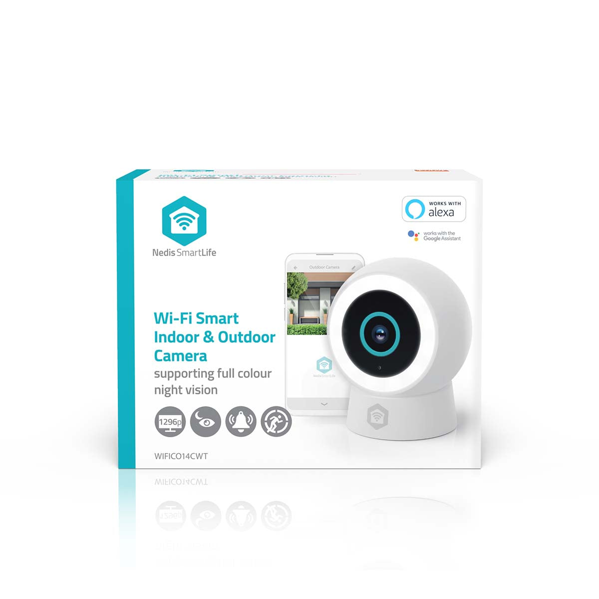 Nedis SmartLife Ulkokamera | Wi-Fi | 3MP | IP65