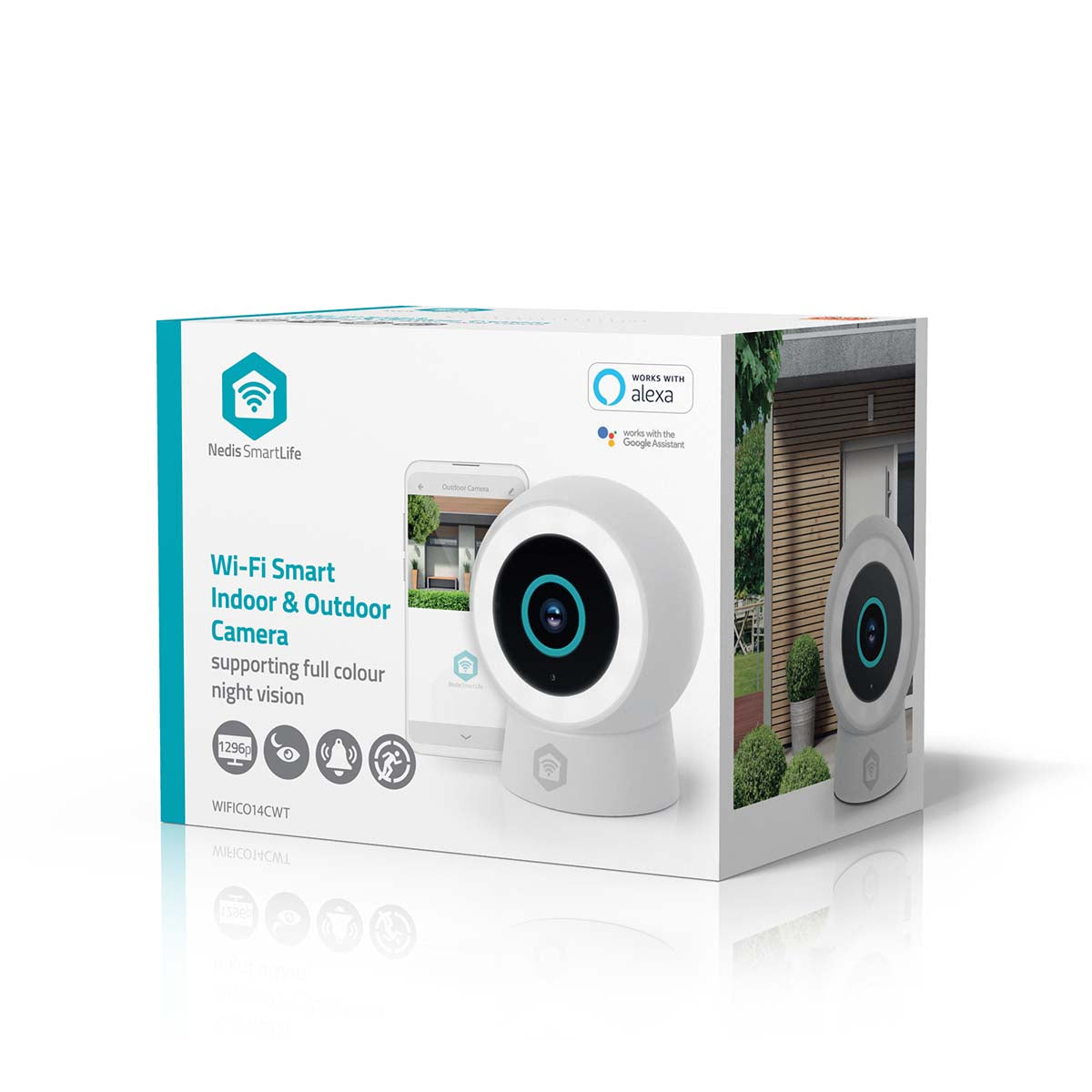 Nedis SmartLife Ulkokamera | Wi-Fi | 3MP | IP65