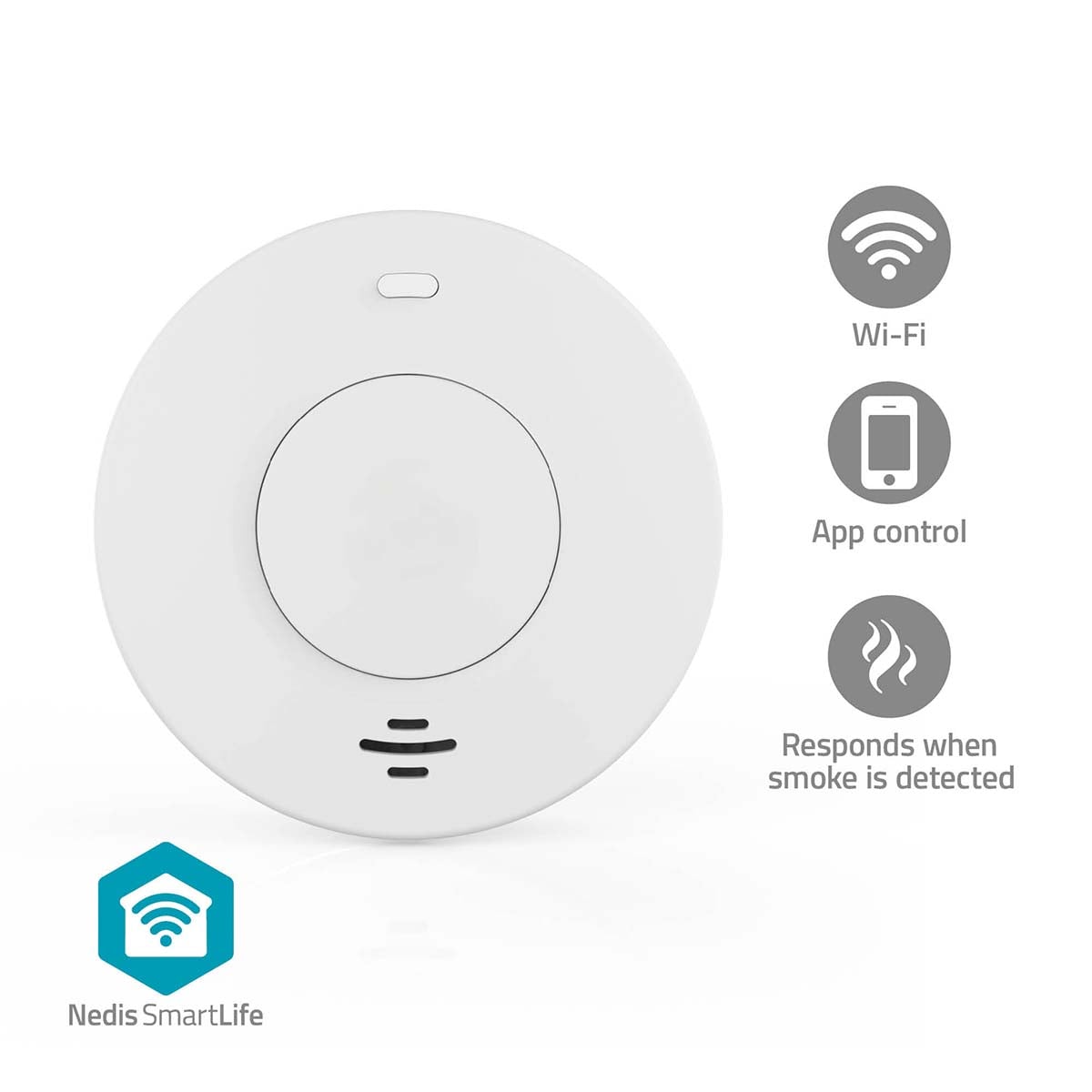 Nedis SmartLife Palovaroitin | Wi-Fi | Paristokäyttöinen