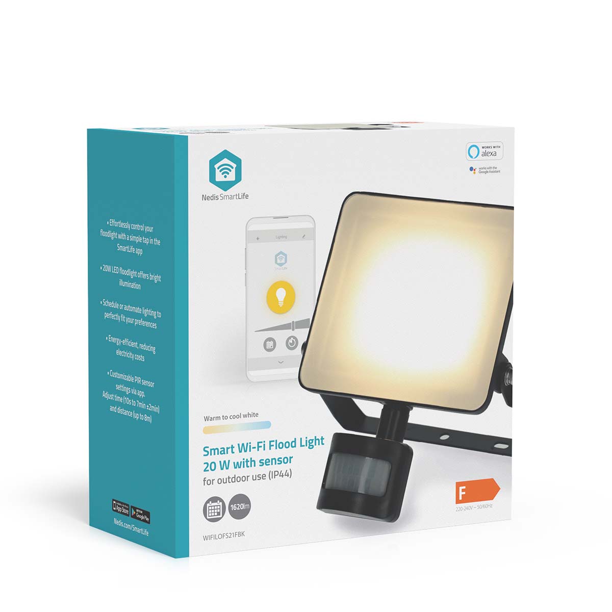 Nedis Smartlife Outdoor Ligh 20 w 1620 lm