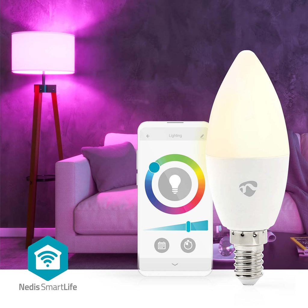 Nedis SmartLife RGB Lamppu | Wi-Fi | E14 | 470 lm