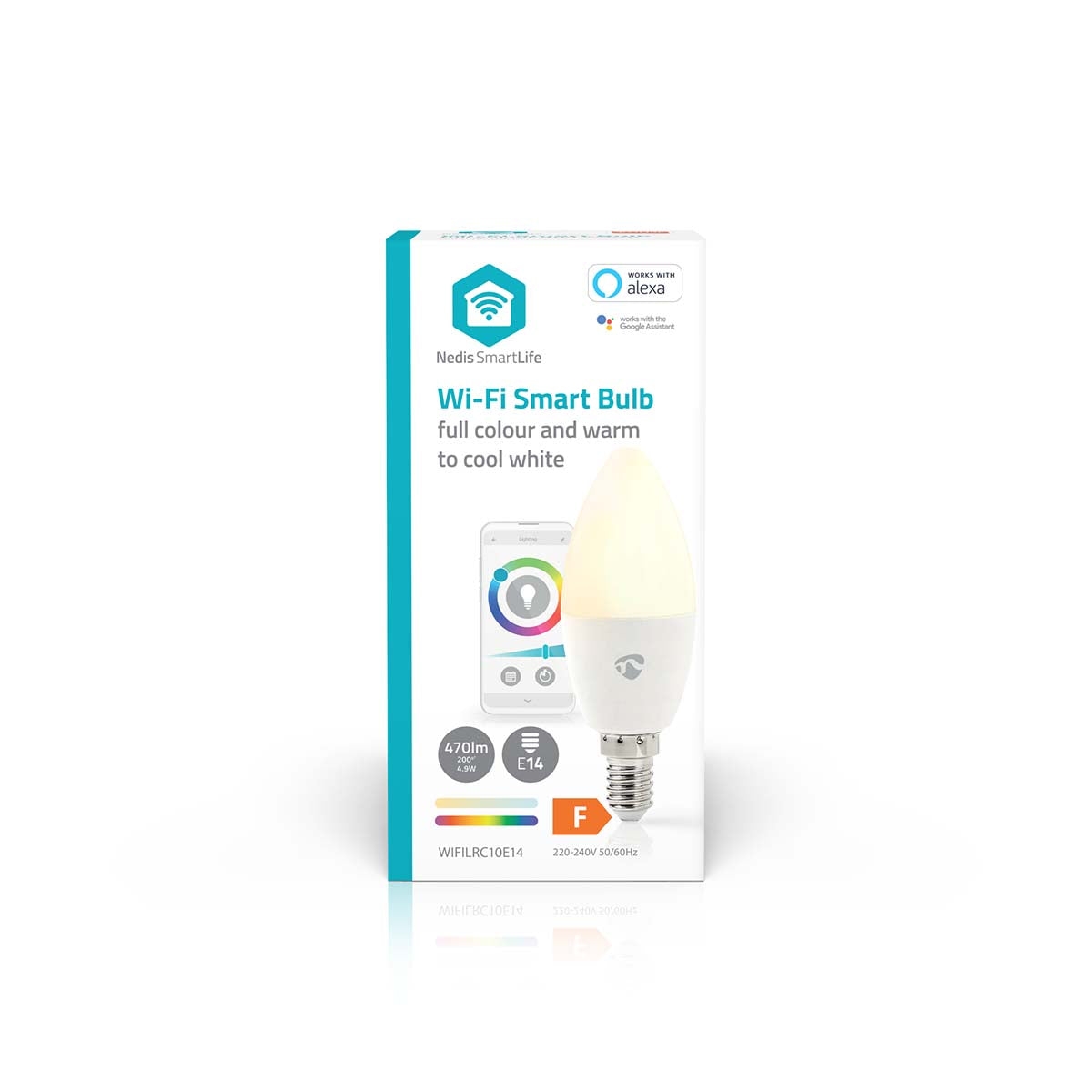 Nedis SmartLife RGB Lamppu | Wi-Fi | E14 | 470 lm