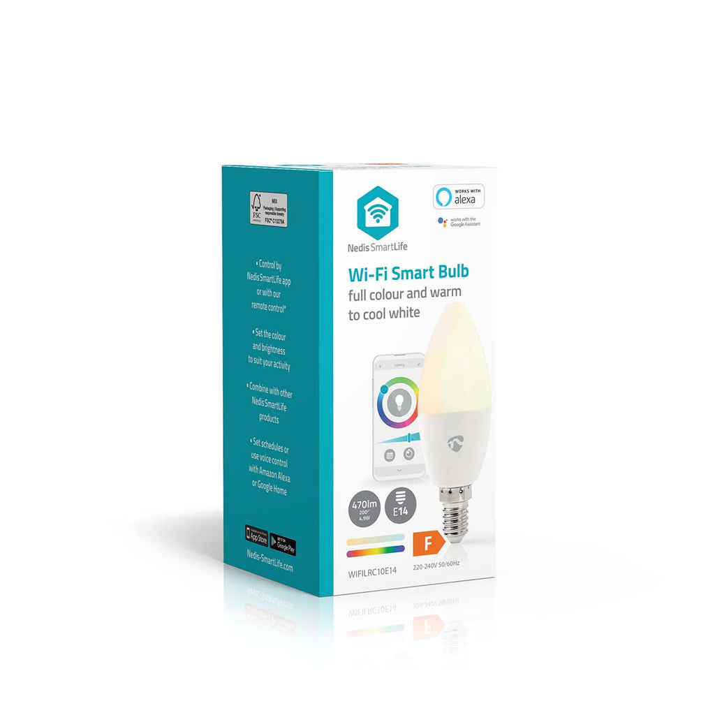 Nedis SmartLife RGB Lamppu | Wi-Fi | E14 | 470 lm