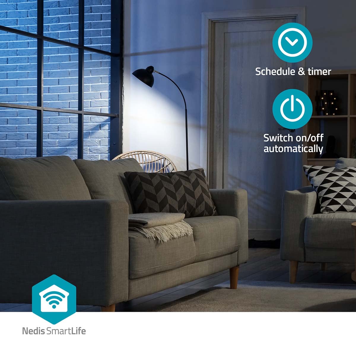 Nedis SmartLife Älypistorasia | Wi-Fi | 3680 w