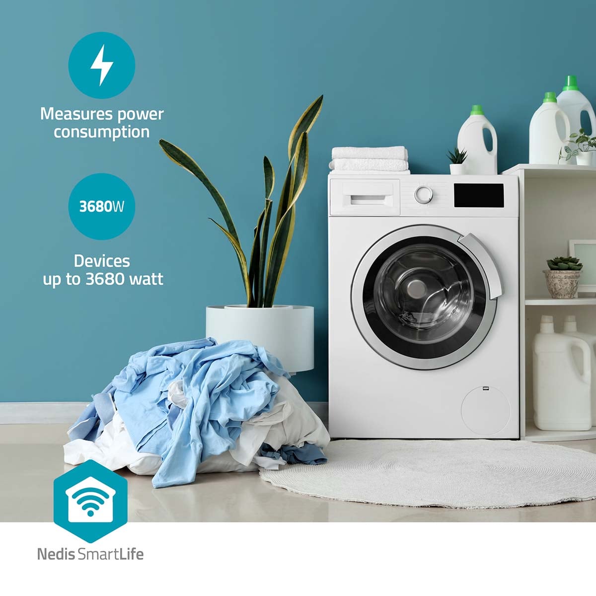Nedis SmartLife Älypistorasia | Wi-Fi | 3680 w
