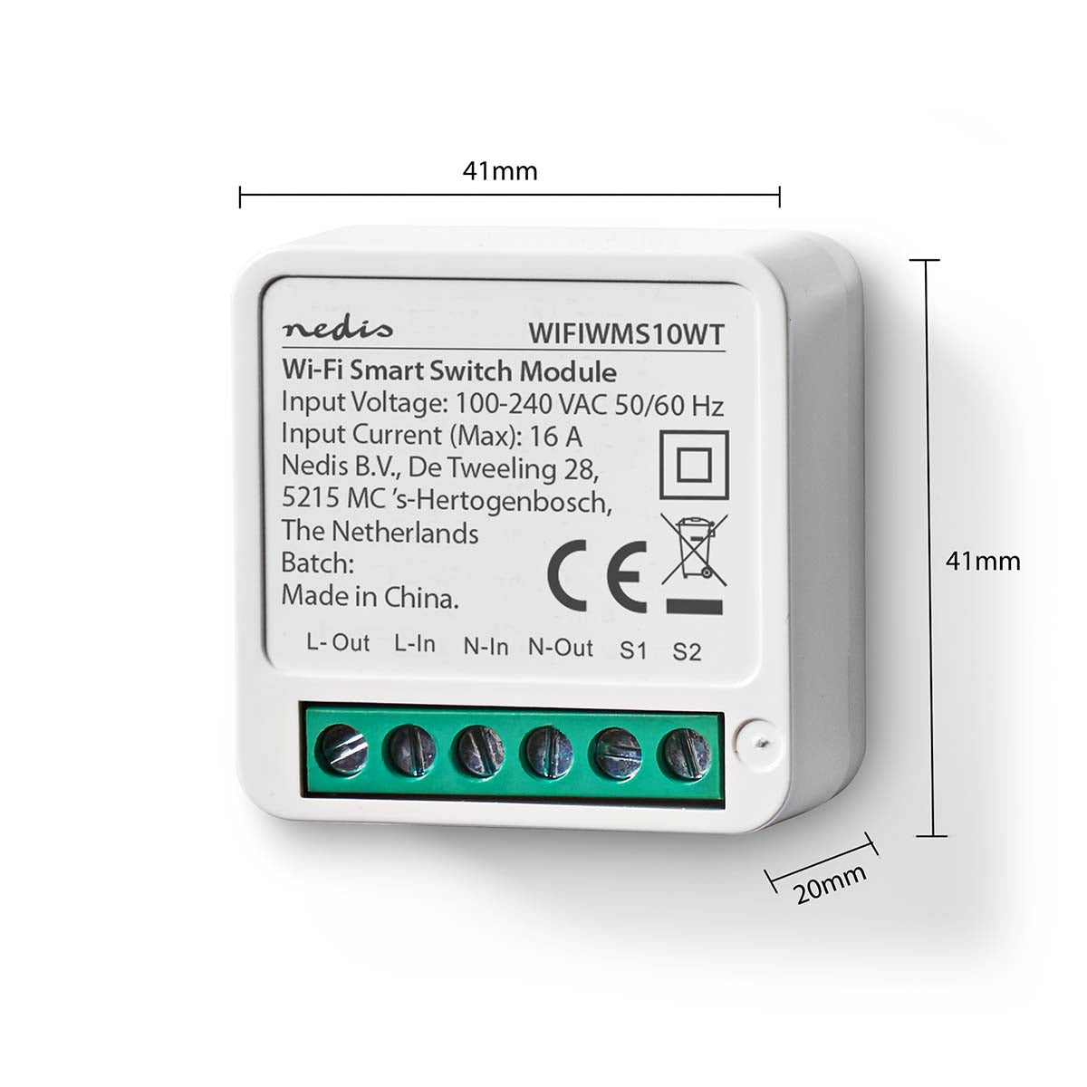 Nedis SmartLife Virtakytkin | Wi-Fi