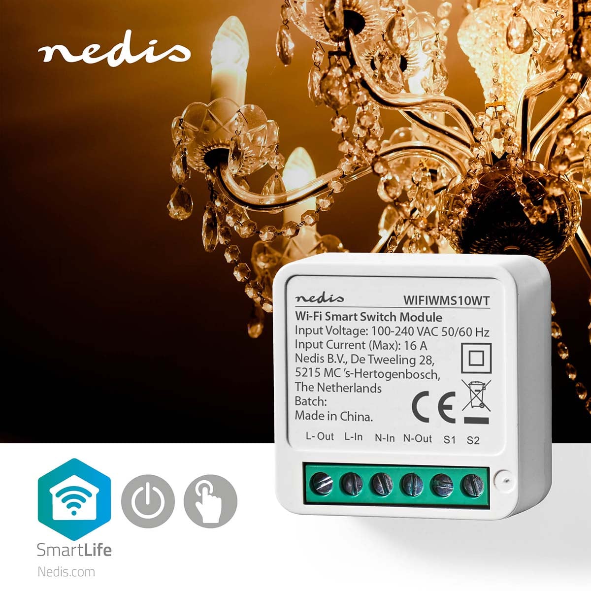 Nedis SmartLife Virtakytkin | Wi-Fi