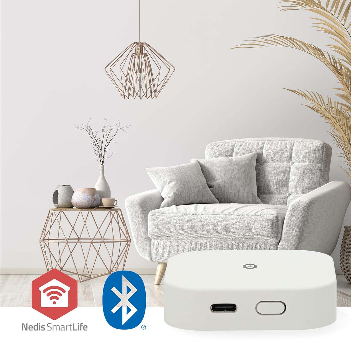 Nedis SmartLife Yhdyskäytävä Bluetooth® / Zigbee 3.0