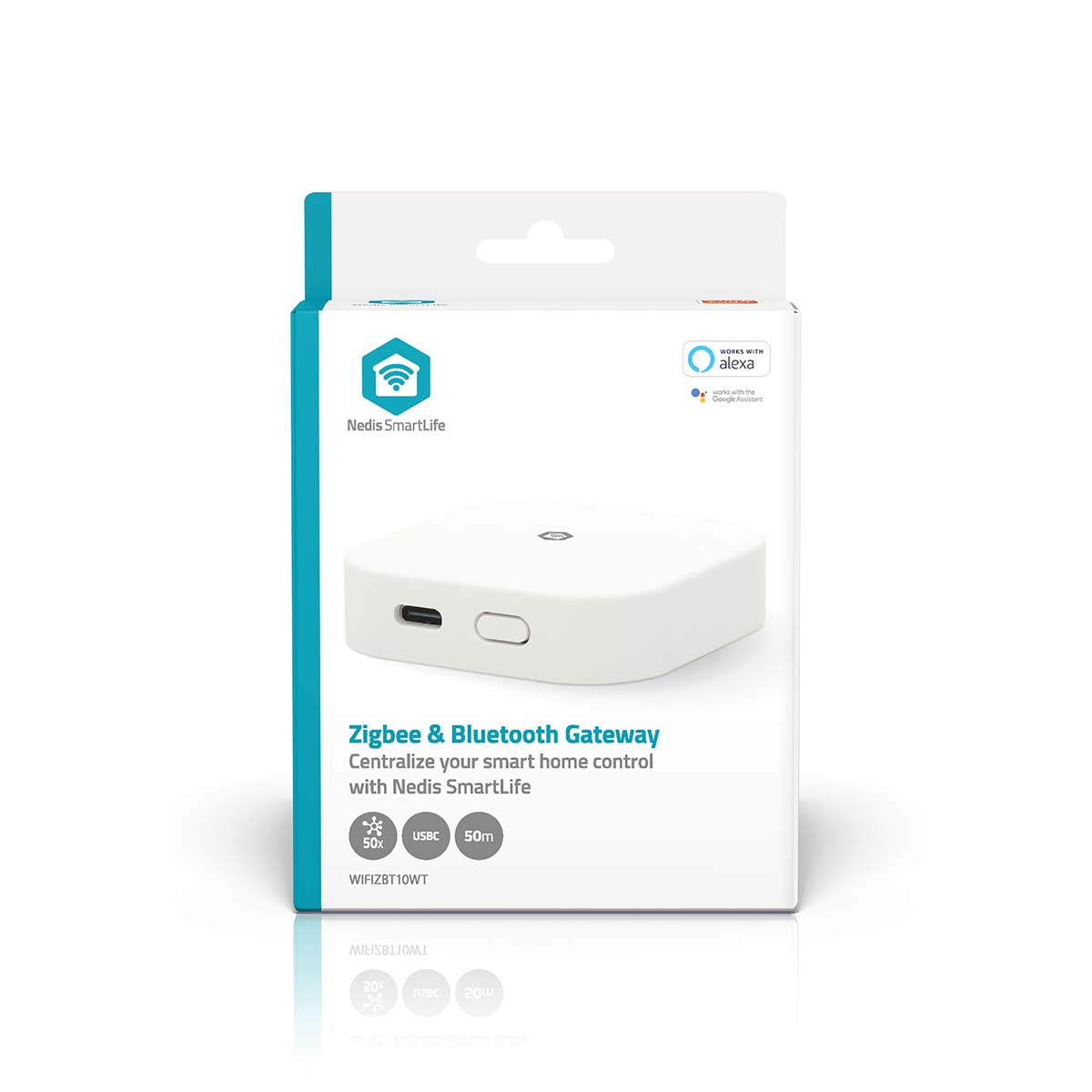Nedis SmartLife Yhdyskäytävä Bluetooth® / Zigbee 3.0