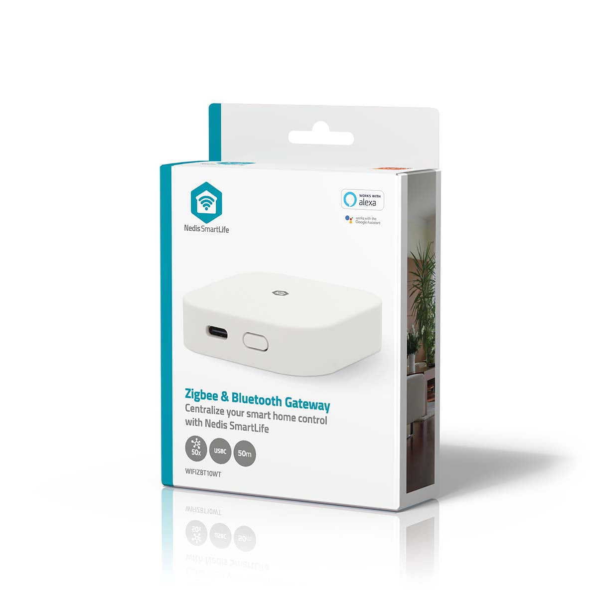 Nedis SmartLife Yhdyskäytävä Bluetooth® / Zigbee 3.0