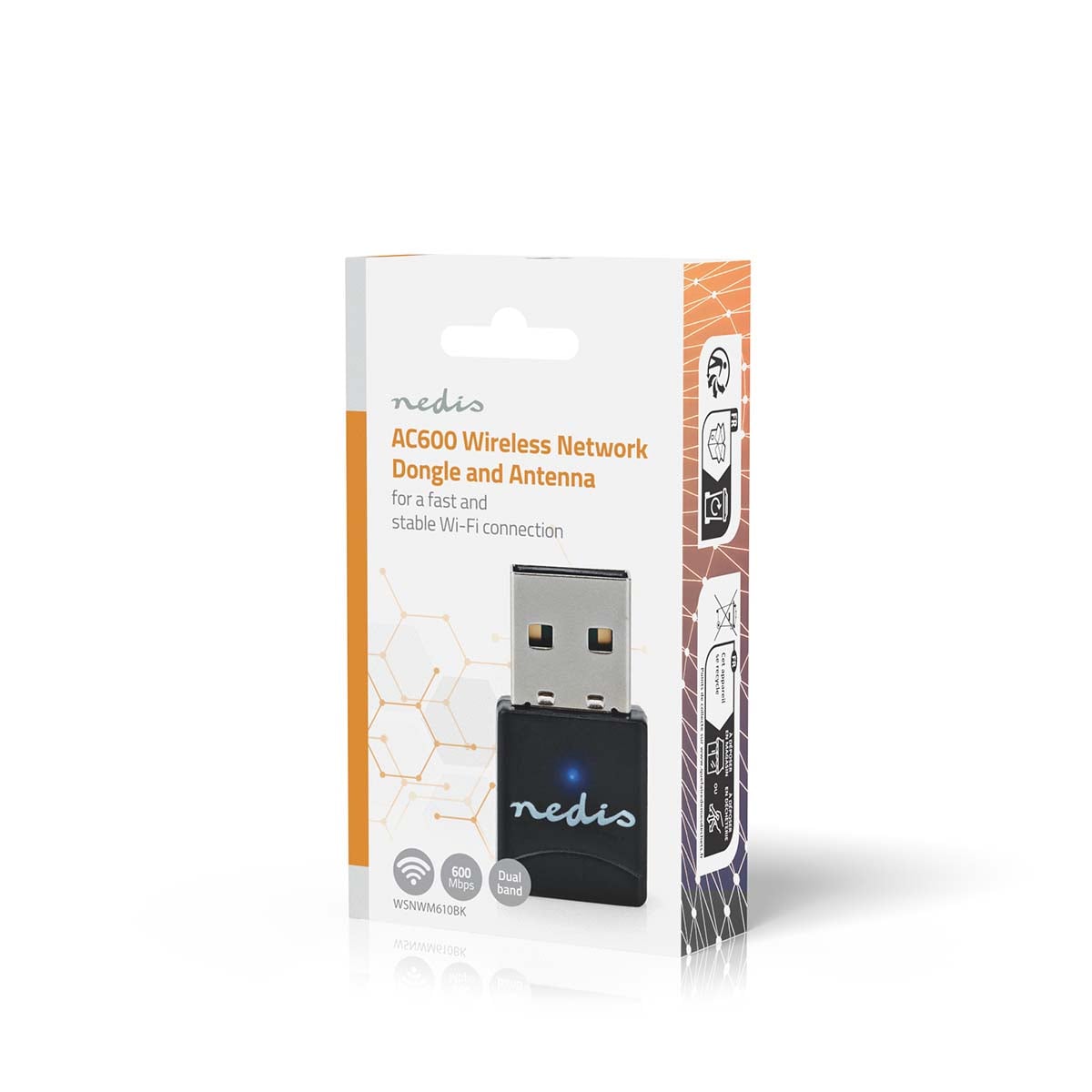 Nedis WiFi sovitin | AC600 | 2.4/5 ghz