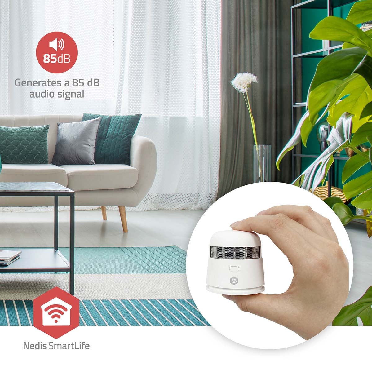 Nedis SmartLife Palovaroitin | en 14604