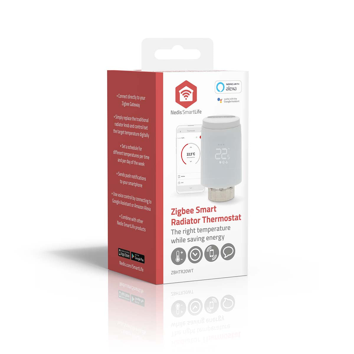 Nedis SmartLife Patteritermostaatti