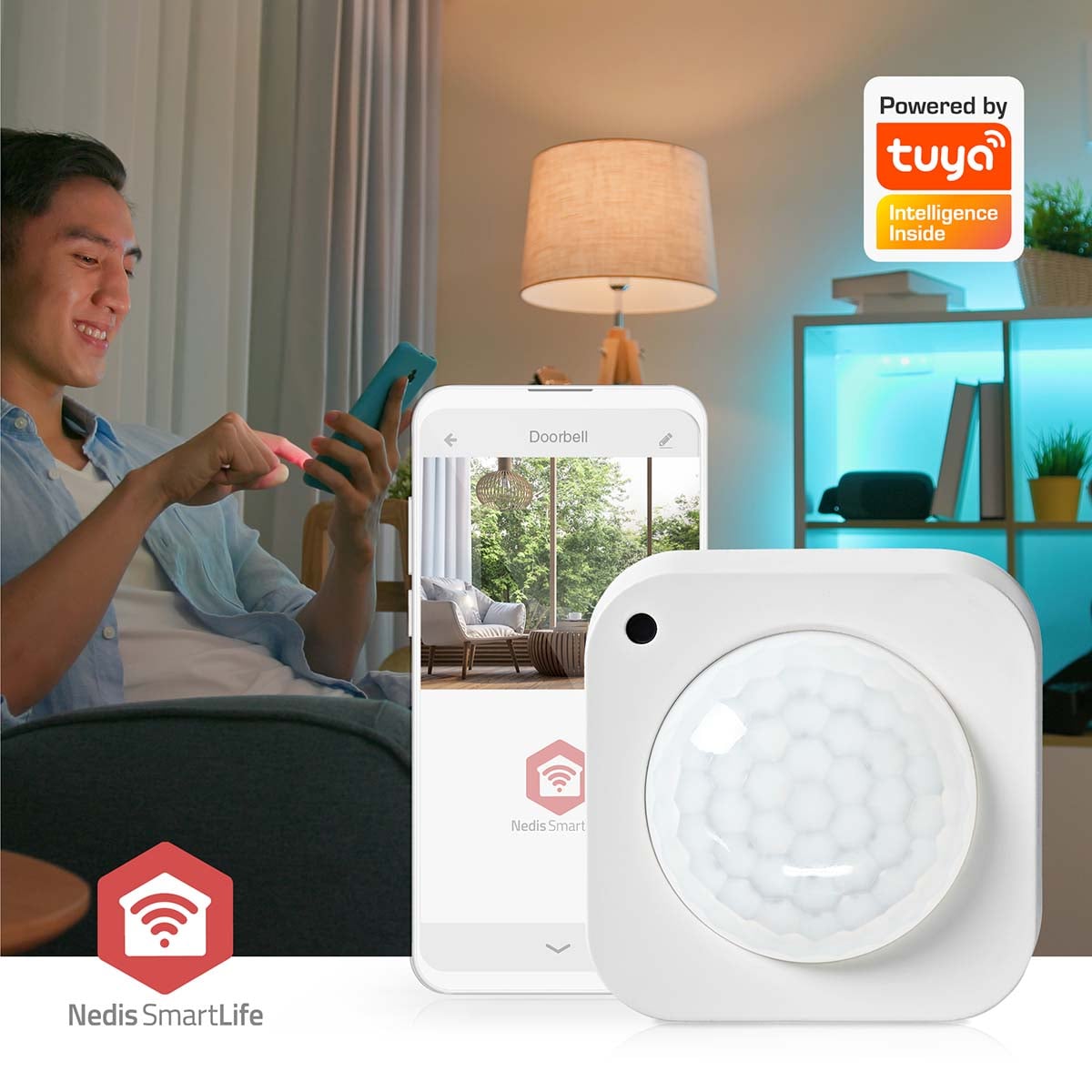 Nedis SmartLife Liiketunnistin | Zigbee 3.0