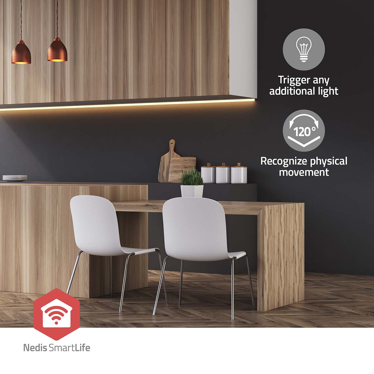 Nedis SmartLife Liiketunnistin | Zigbee 3.0