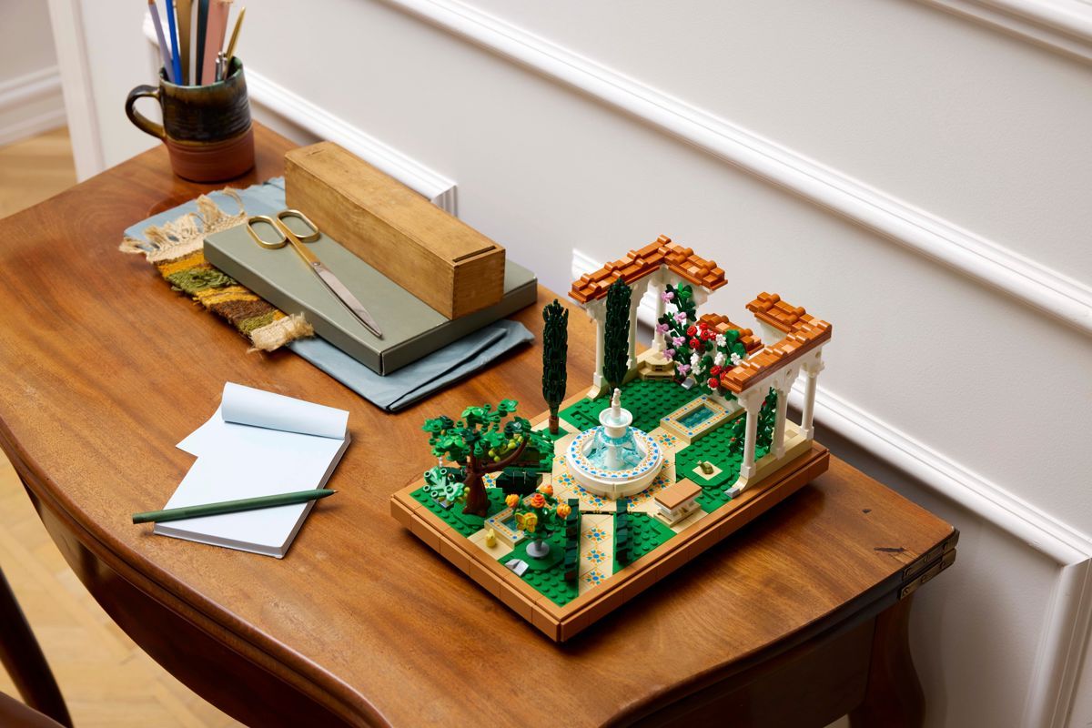 Lego Puutarha ja suihkulähde