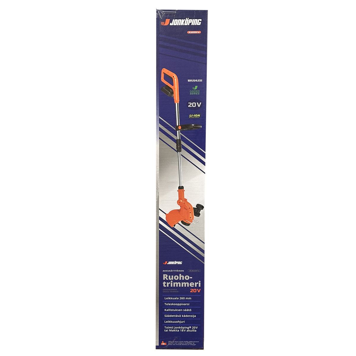 Jonköping® Ruohotrimmeri Li-ion 20 v