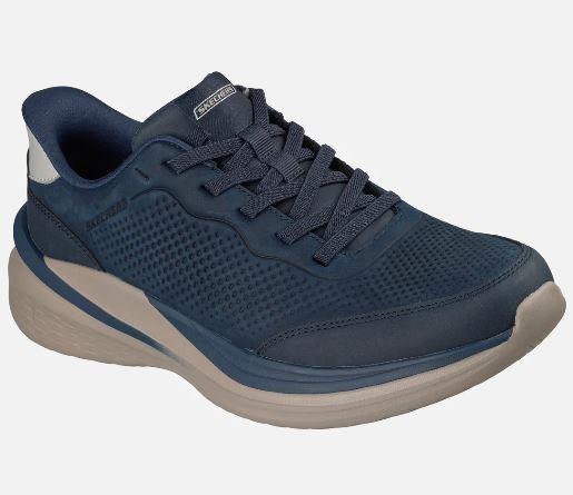 Skechers Relaxed Fit: Slip-ins: Slade 2.0 - Waybound - Navy Koe vaivaton tyyli ja mukavuus Skechers Hands Free Slip-ins®