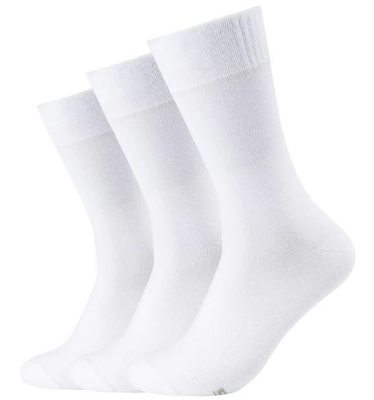 Skechers Basic sukat 3-pack valkoinen Klassisella pituudella ja monipuolisella suunnittelulla nama crew-sukat ovat