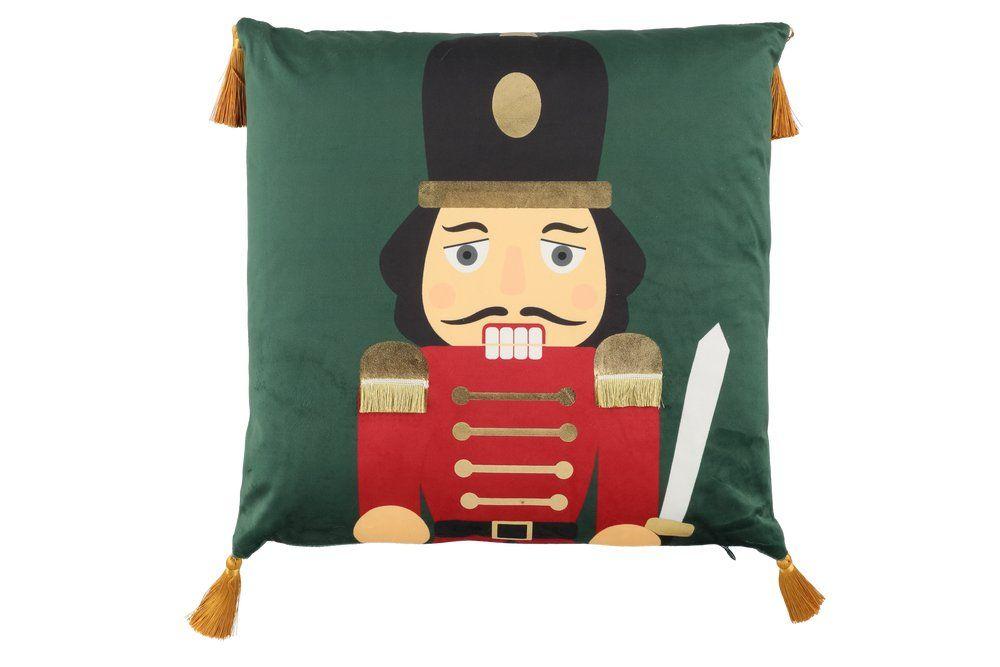 Winteria Koristetyyny Pahkinansarkija 45x45 Irrotettava paallinen. Koko 45 x 45 cm. Materiaali 100 % polyesteri. Pesu 30