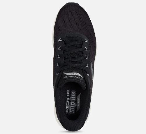Skechers miesten Slip-ins: Arch Fit 2.0 - Lestur - Musta Koko paivan sailyva tuki ja vaivaton mukavuus yhdistyvat Skechers