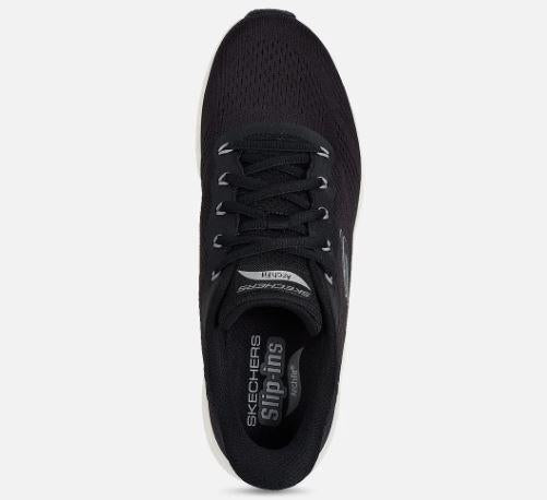 Skechers miesten Slip-ins: Arch Fit 2.0 - Lestur - Musta Koko paivan sailyva tuki ja vaivaton mukavuus yhdistyvat Skechers