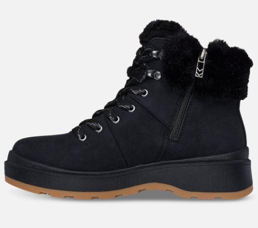 Skechers naisten Park City - Waterproof - Musta Valmistaudu talveen lampimin ja kuivin jaloin Skechers Park City -kengilla.