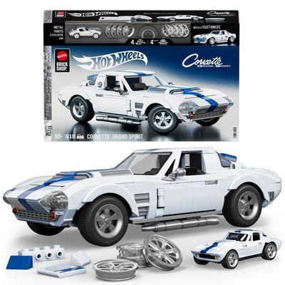 Hw Elite Series Corvette Rakennussarja ! Autossa on avautuvat ovet, huipputarkat yksityiskohdat ja vaihdettavia osia, kuten