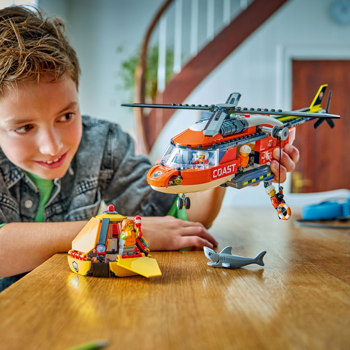 Lego Rannikkovartioston helikopteri