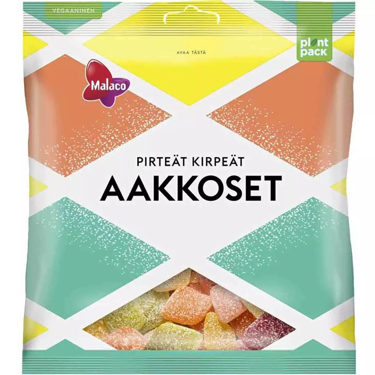 Aakkoset Pirteät Kirpeät 280 g