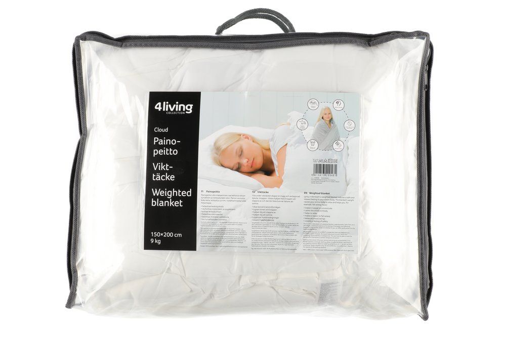 4Living Painopeitto 9 kg valkoinen – lisäkuva 5