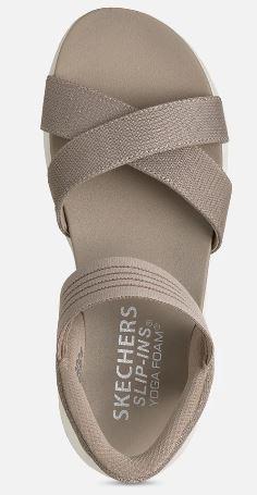 Skechers naisten Slip-ins: Ultra Flex 3.0 - Never Better - Natural Nauti aurinkoisista paivista ja mukavasta tuulenvireesta