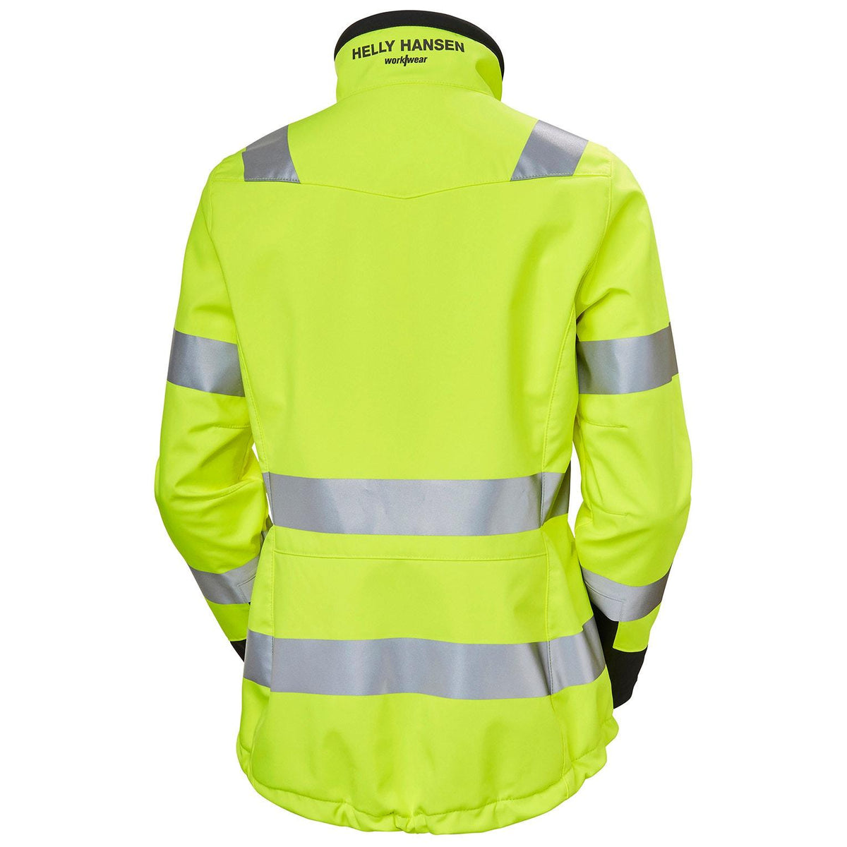 Helly Hansen Workwear luna naisten Softshelltakki keltainen Luna Hi Vis -softshell-takki on naisten suunnittelema ja