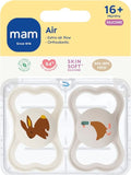 Mam Air 16+kk silikonitutti 2 kpl