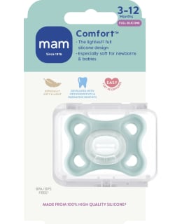 Mam Comfort 0-2kk silikonitutti