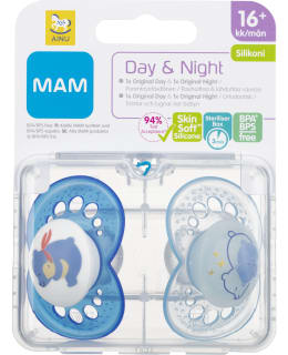 Mam 16+kkDay & Night silikoni 2 kpl
