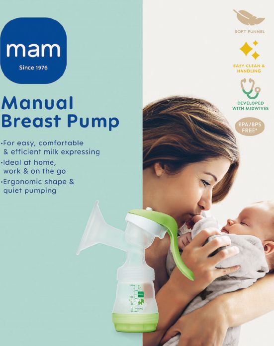 Ainu mam Käsikäyttöinen Rintapumppu
