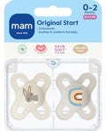 Mam Start Silk Teat 2 kpl 0-2kk silikonitutti