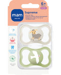 Mam Supreme 0-6 silikoni 2 kpl