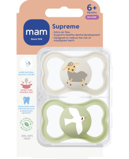 Mam Supreme 0-6 silikoni 2 kpl