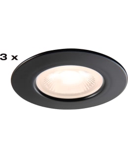 Airam Fio Fix IP44 Dim 6 w/3000k Musta