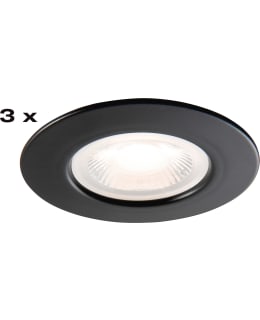 Airam Fio Fix IP44 Dim 6 w/4000k Musta